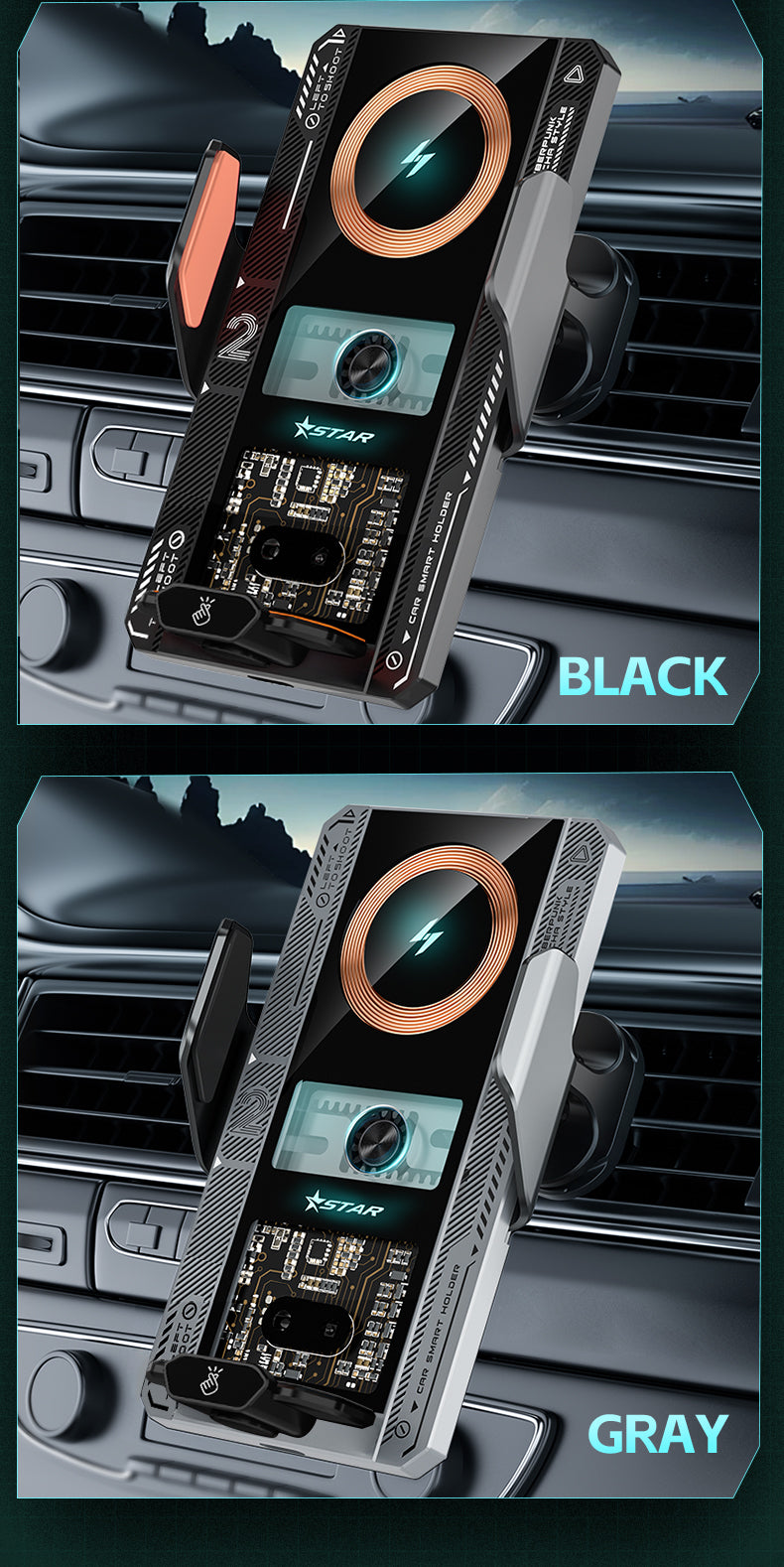 T9 Car charging bracket