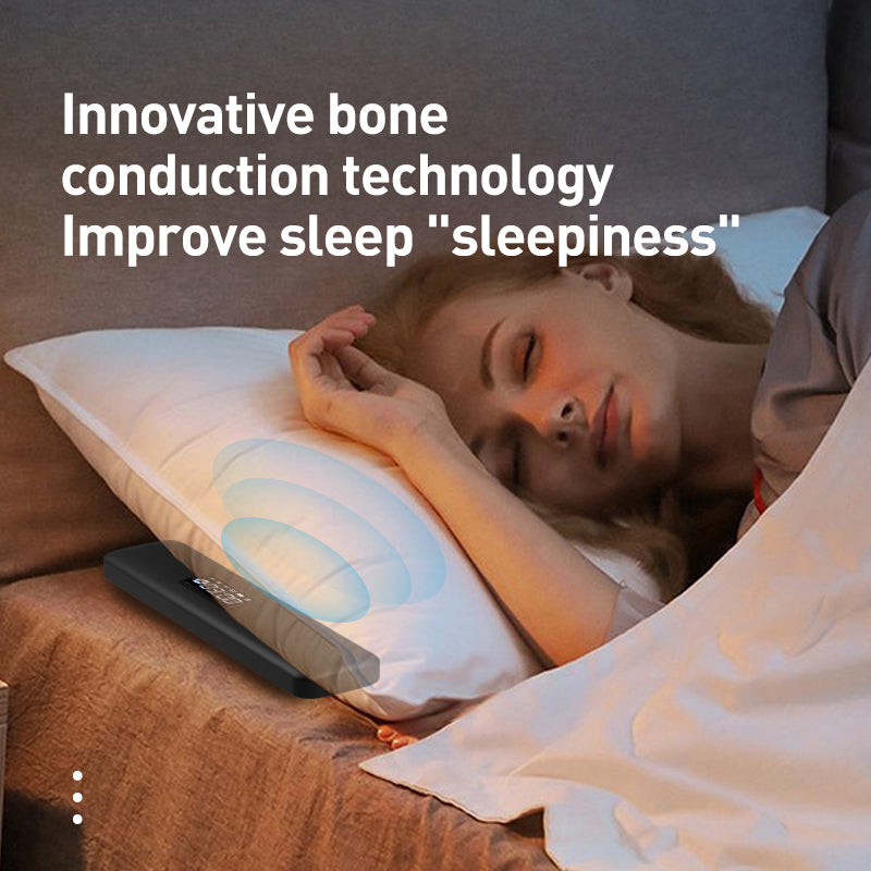 Bone conduction sleep pillow