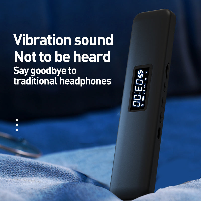 Bone conduction sleep pillow