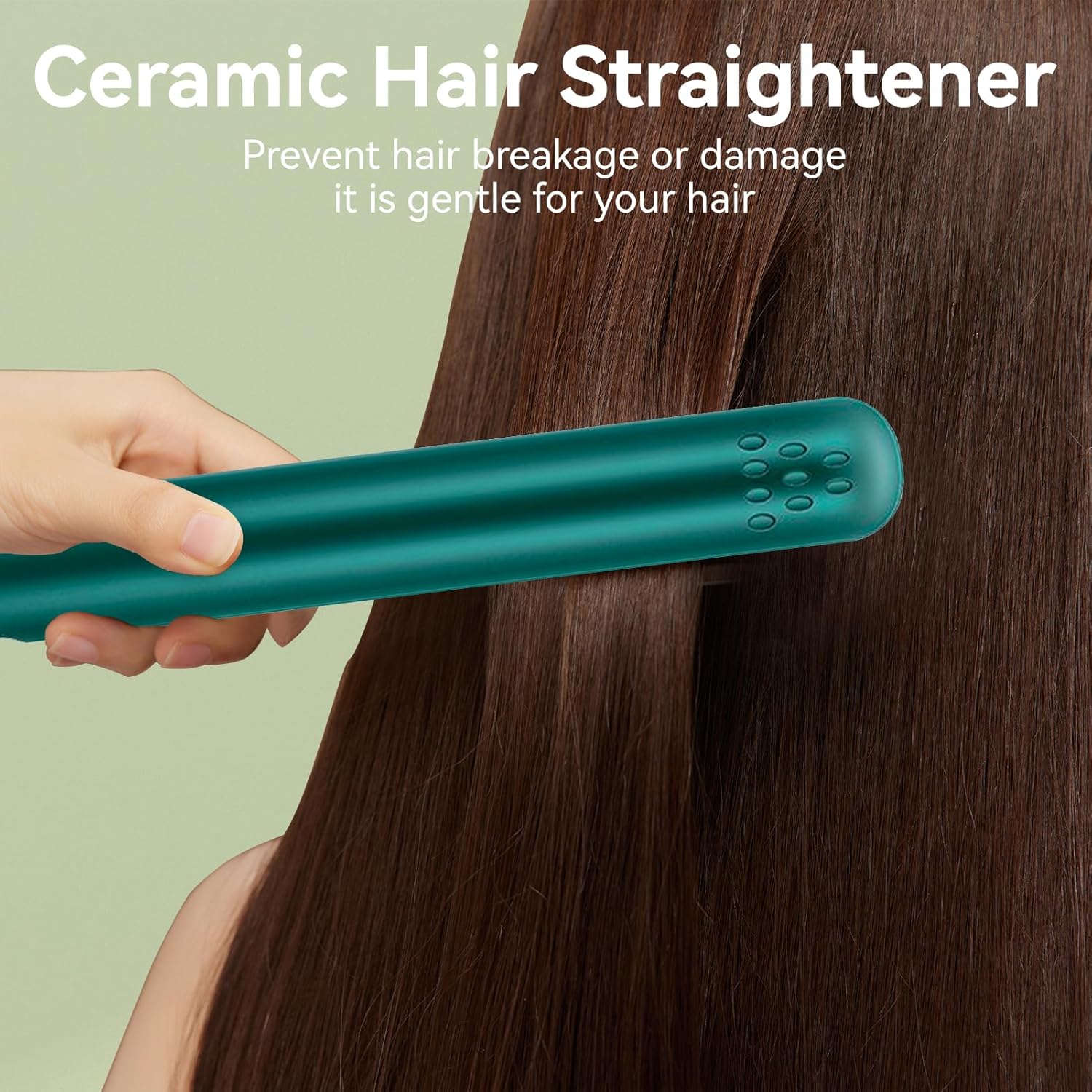 Mini GlamGlide Hair Straightener : Effortless Style Anywhere, Anytime!