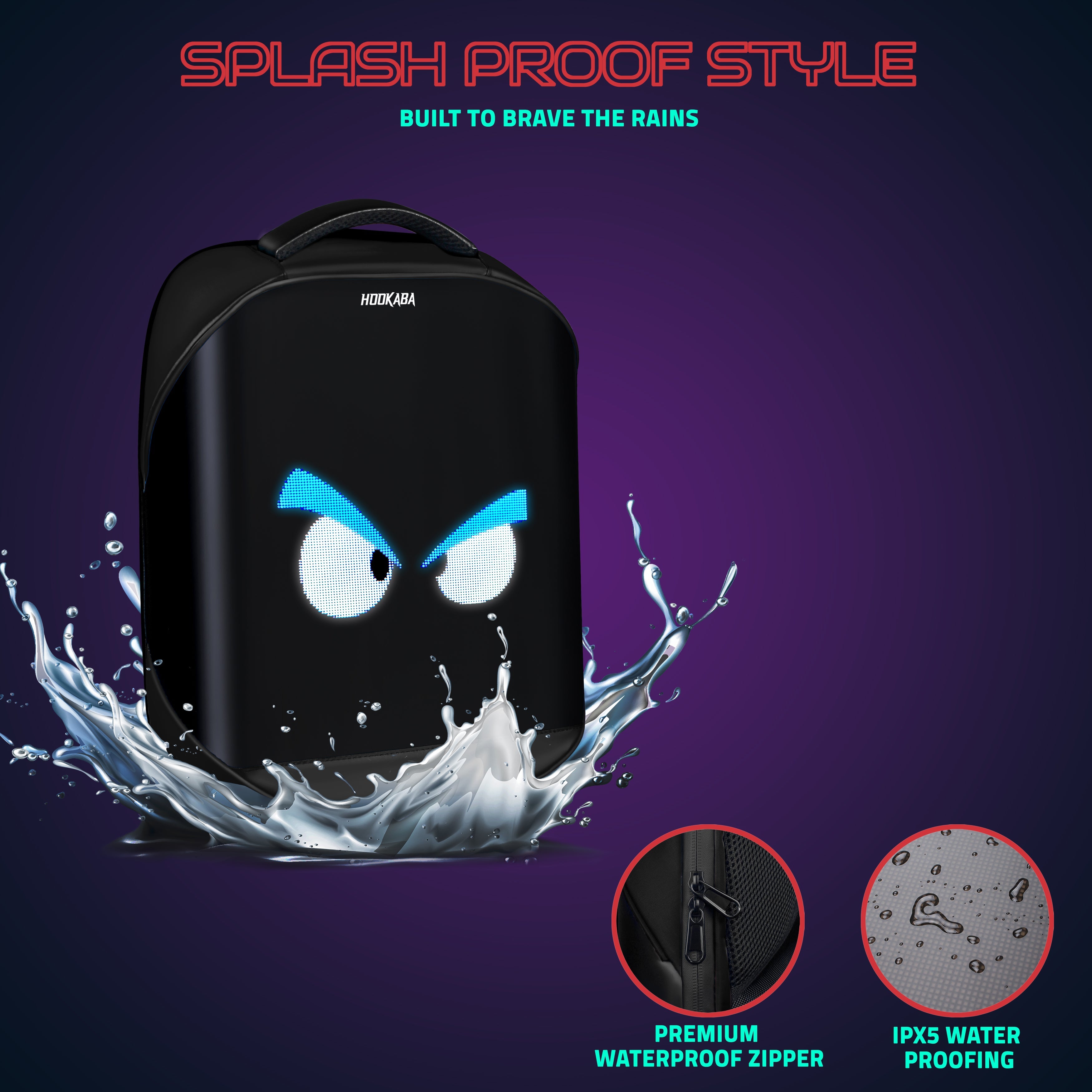 LED backpack
