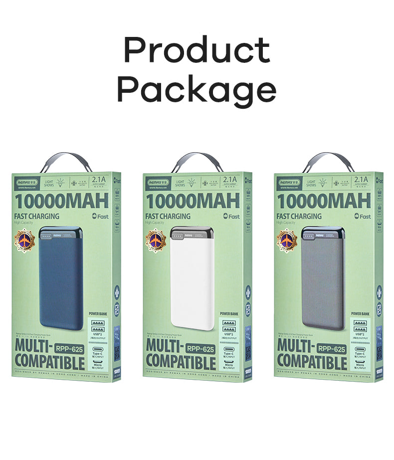 10,000 mAh RP625